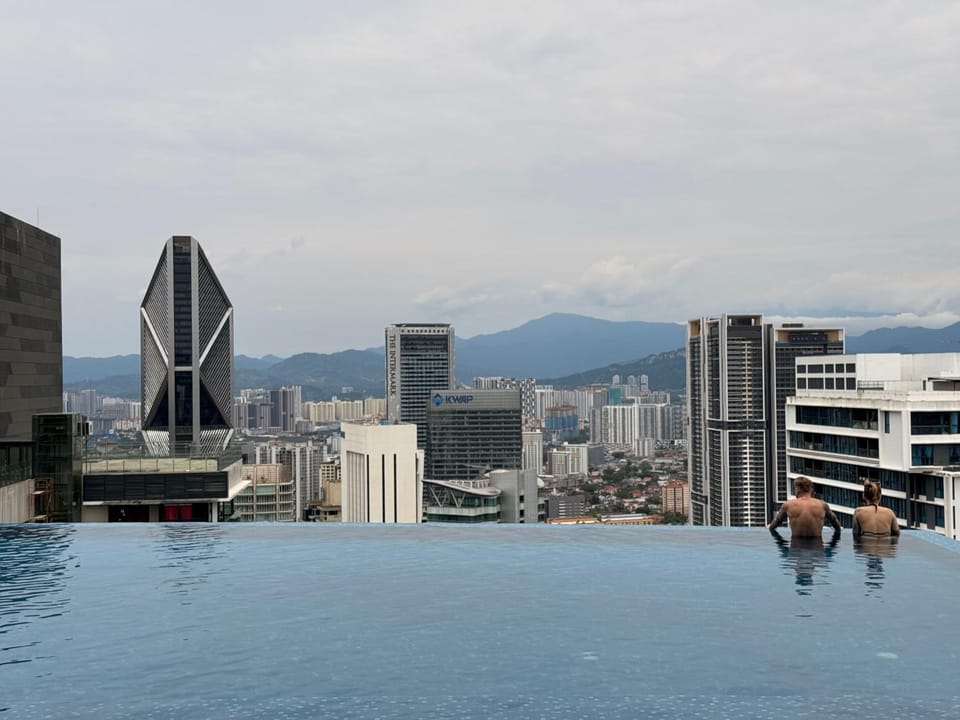 Day, Natural landscape, City view, Mountain view, Pool view, Swimming pool
