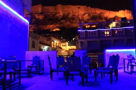 Patio, Night