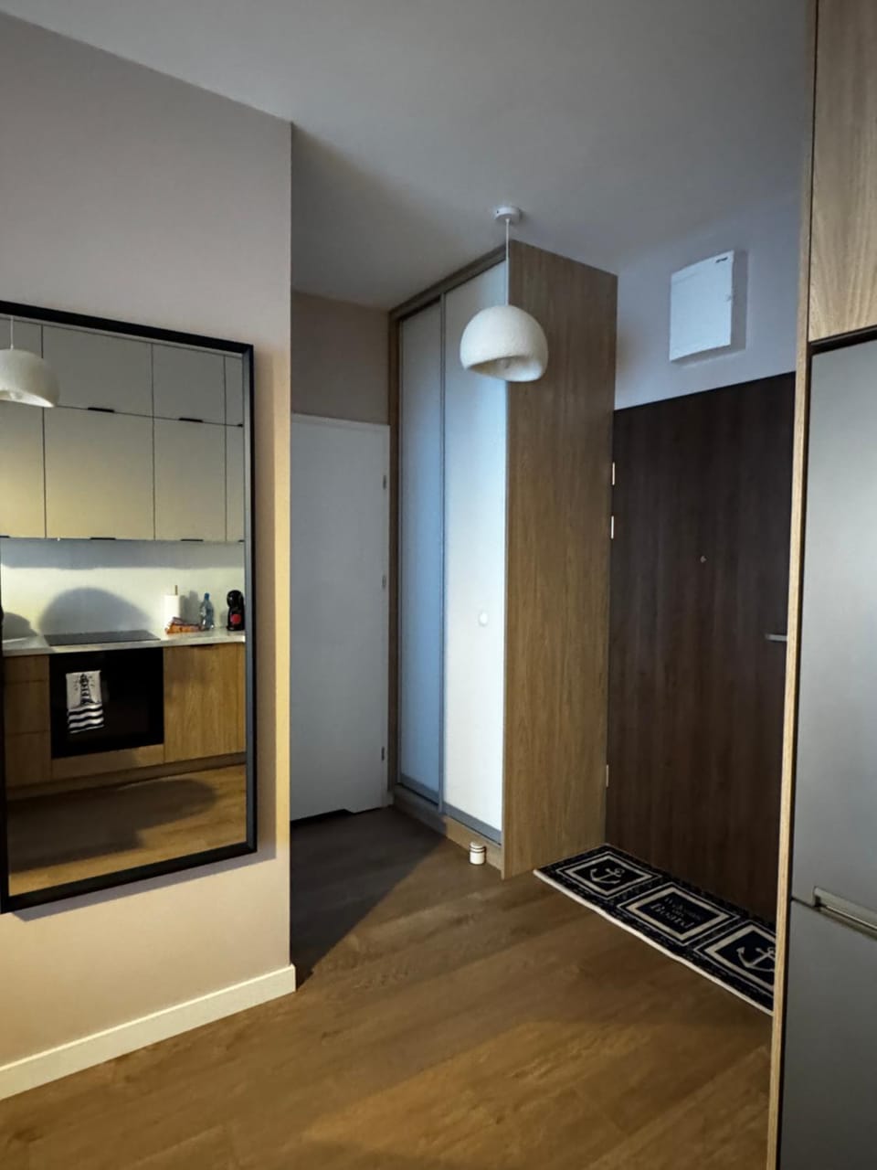Kitchen or kitchenette, wardrobe