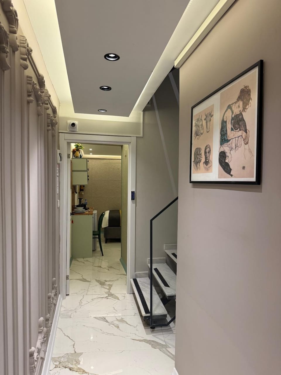 Modern Compact Studio Near Metro Station Apartment in Istanbul
