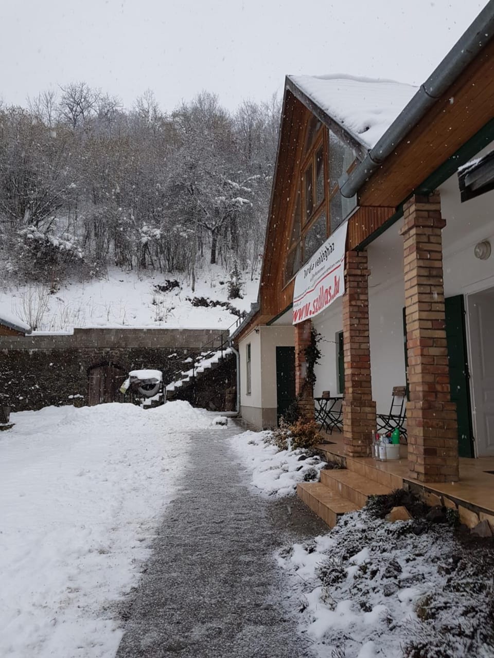 Property building, Winter
