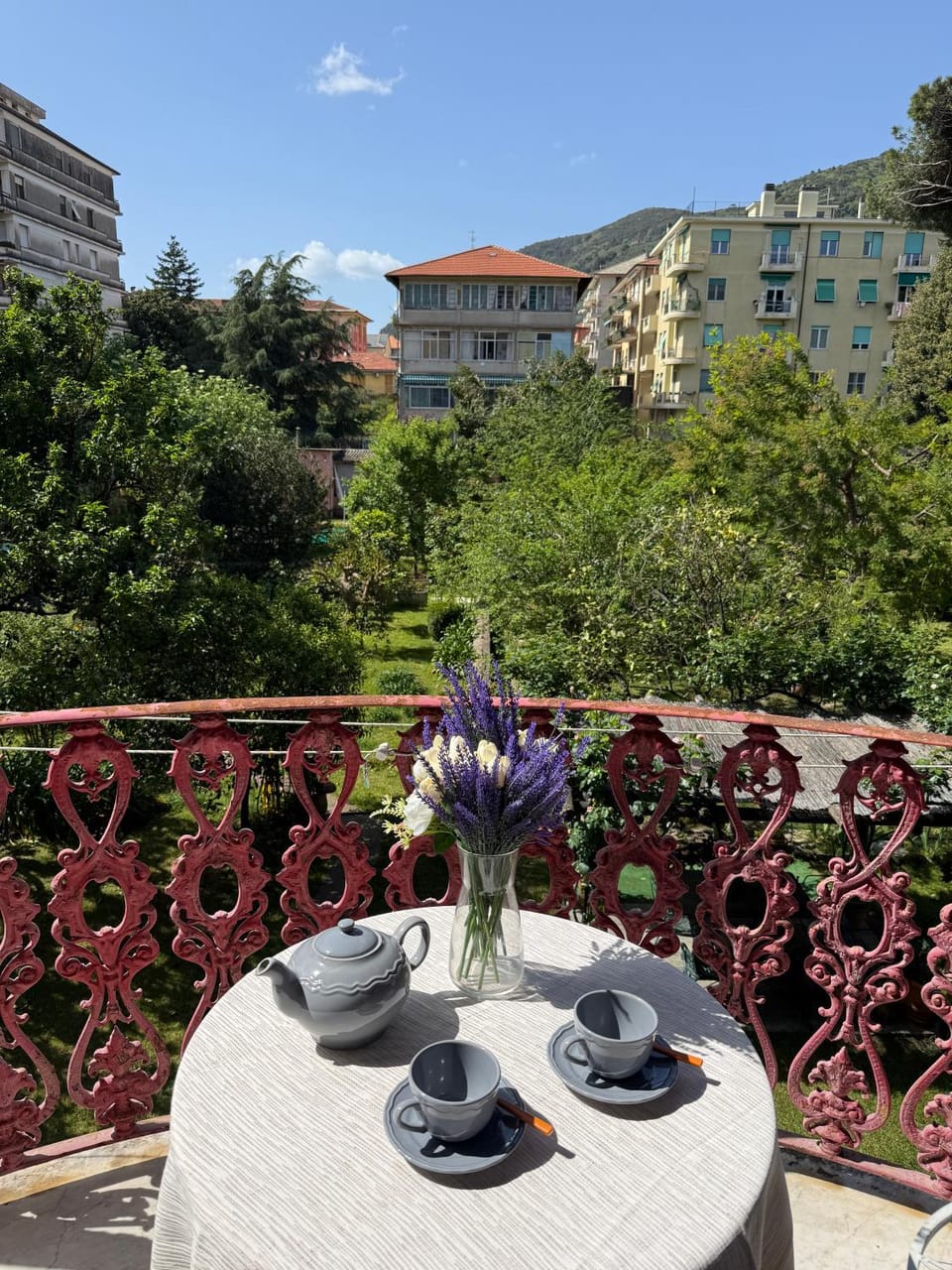 Balcony/Terrace, Garden view