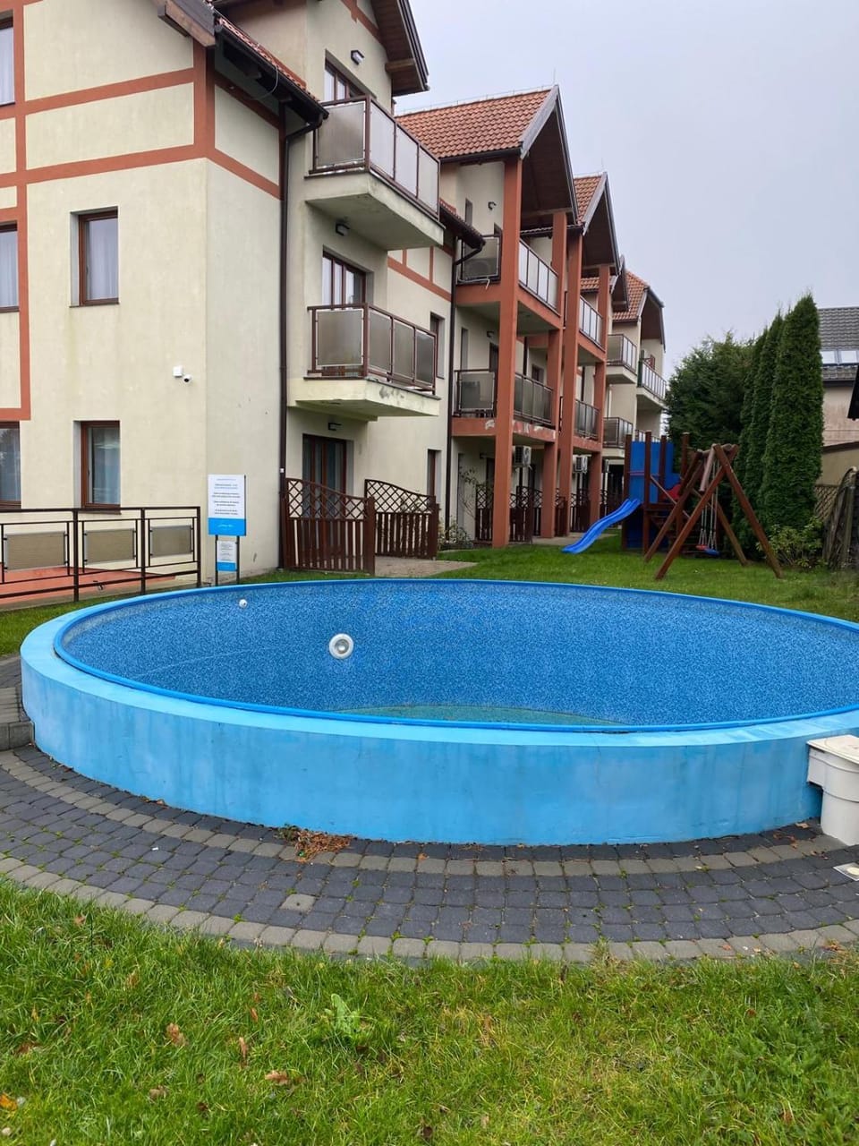 Property building, Pool view, Swimming pool