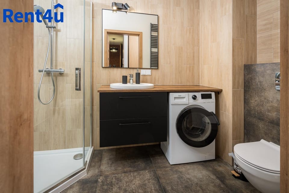 Shower, Toilet, Bathroom, washing machine