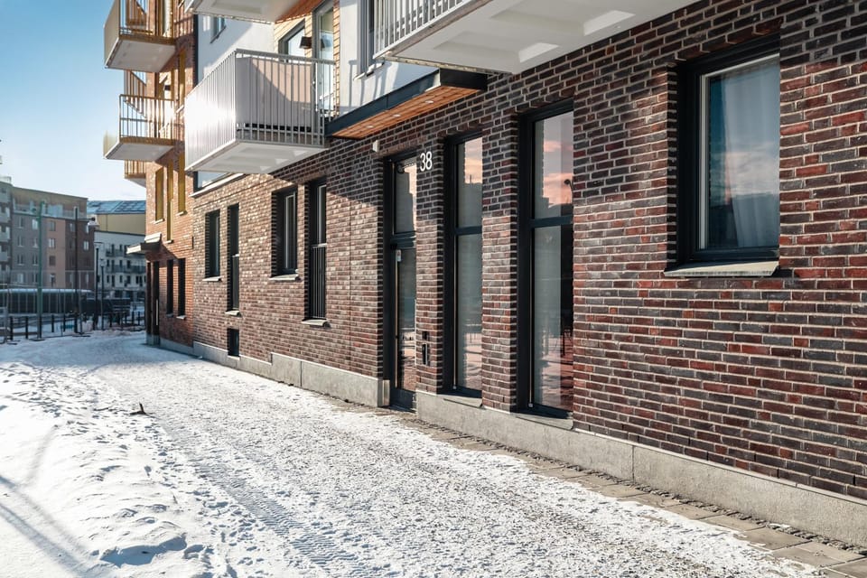 New Stylish Local Apartment in Barkarbystaden Apartment in Stockholm