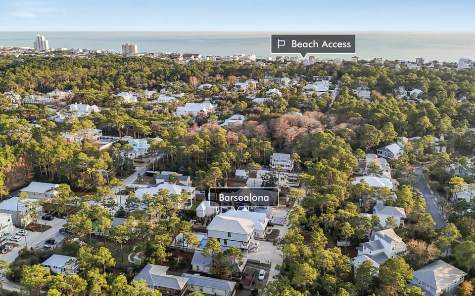 Barsealona House in Seagrove Beach