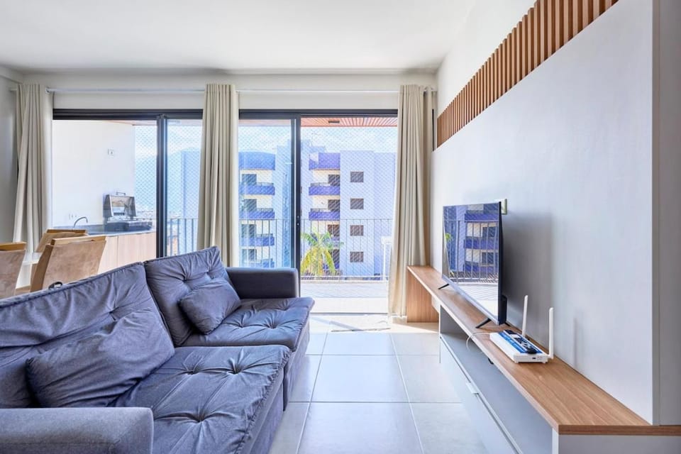 21 ITAJOBI - Filipe Toledo · Apto central. Roupas de cama, Wi-Fi, A/C e piscina Apartment in Ubatuba