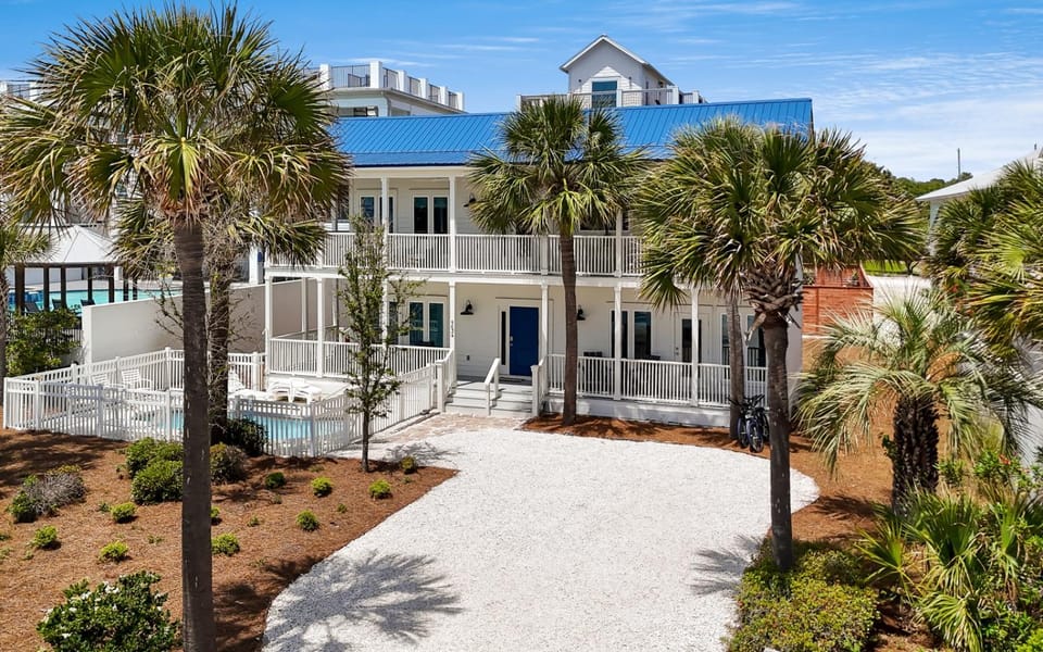 Flamingo Blue House in South Walton County