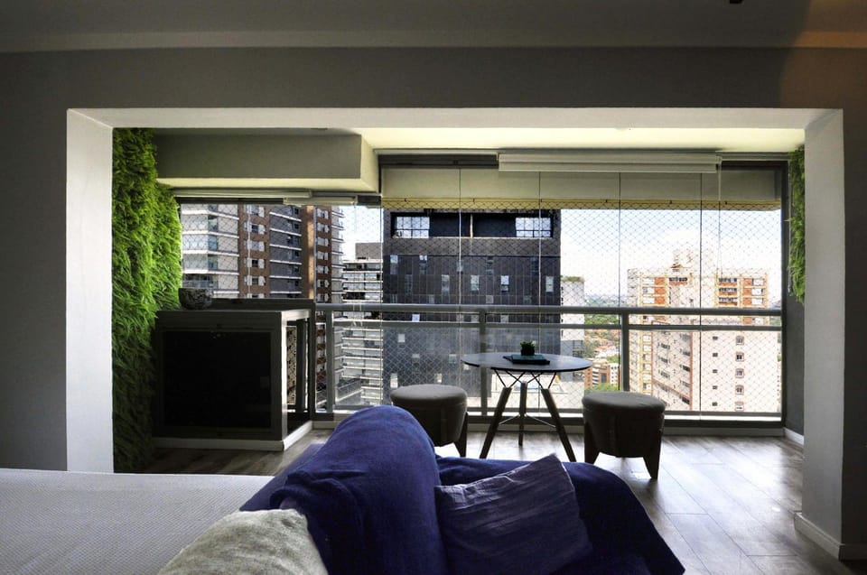 Studio Vila Mada com vista, piscina e metrô do lado Apartment in Sao Paulo City
