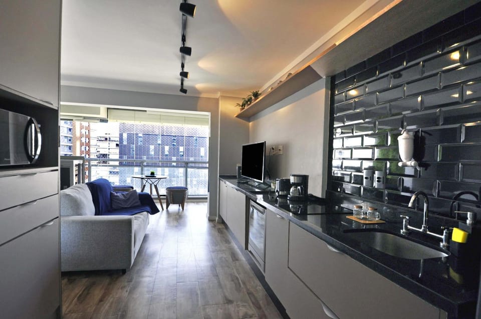 Studio Vila Mada com vista, piscina e metrô do lado Apartment in Sao Paulo City