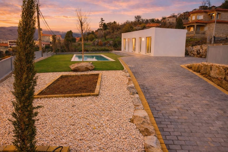 Natural landscape, Pool view, Swimming pool
