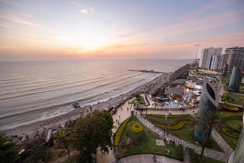 City view, Sea view, Sunset
