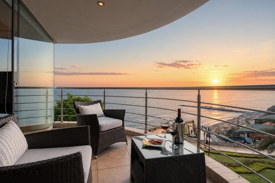 Balcony/Terrace, Sea view, Sunset
