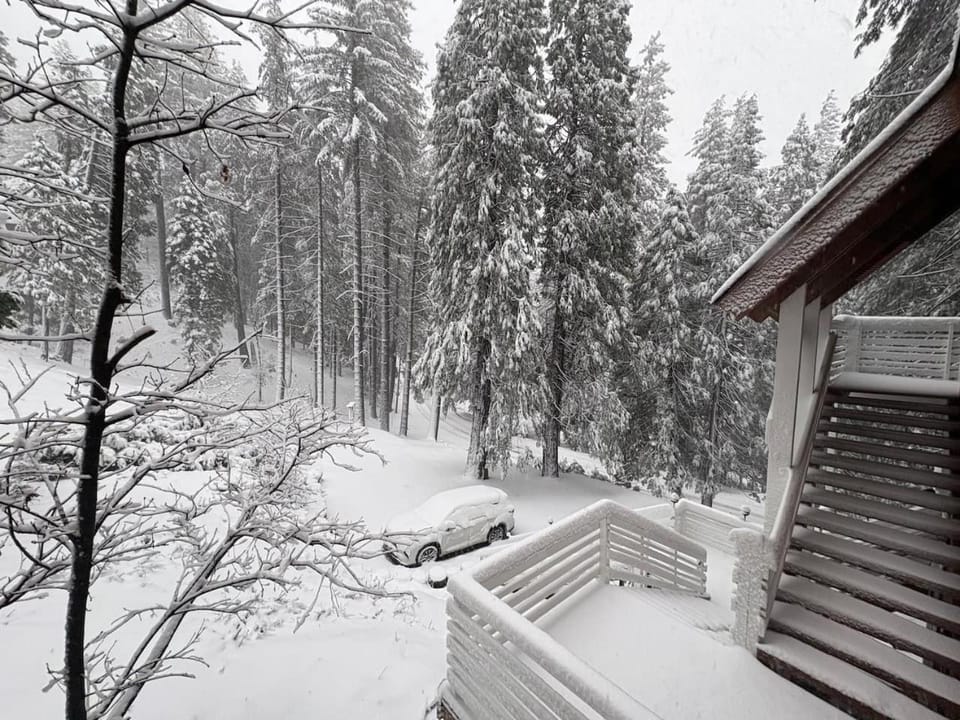 Property building, Day, Natural landscape, Winter