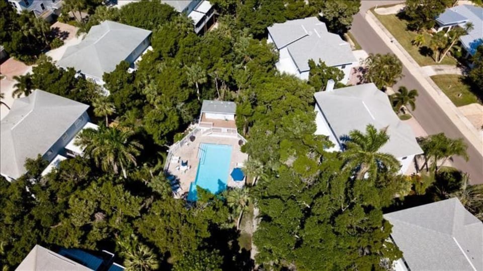 Bird's eye view, Swimming pool