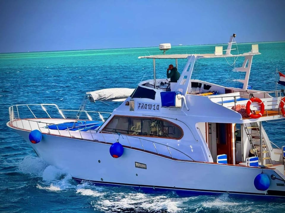 TaiTours Docked boat in Hurghada