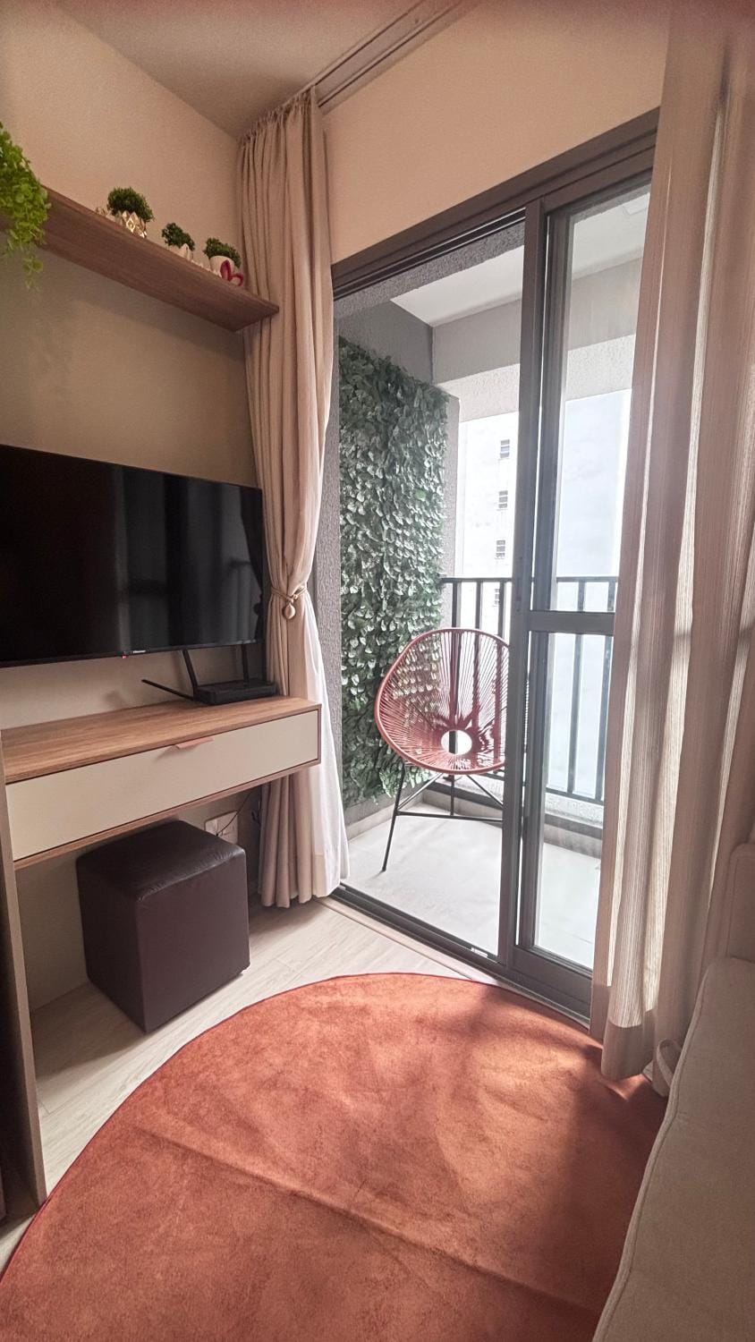 Studio espetacular em prédio premium em Pinheiros ao lado da Paulista e Faria Lima Apartment in Sao Paulo City
