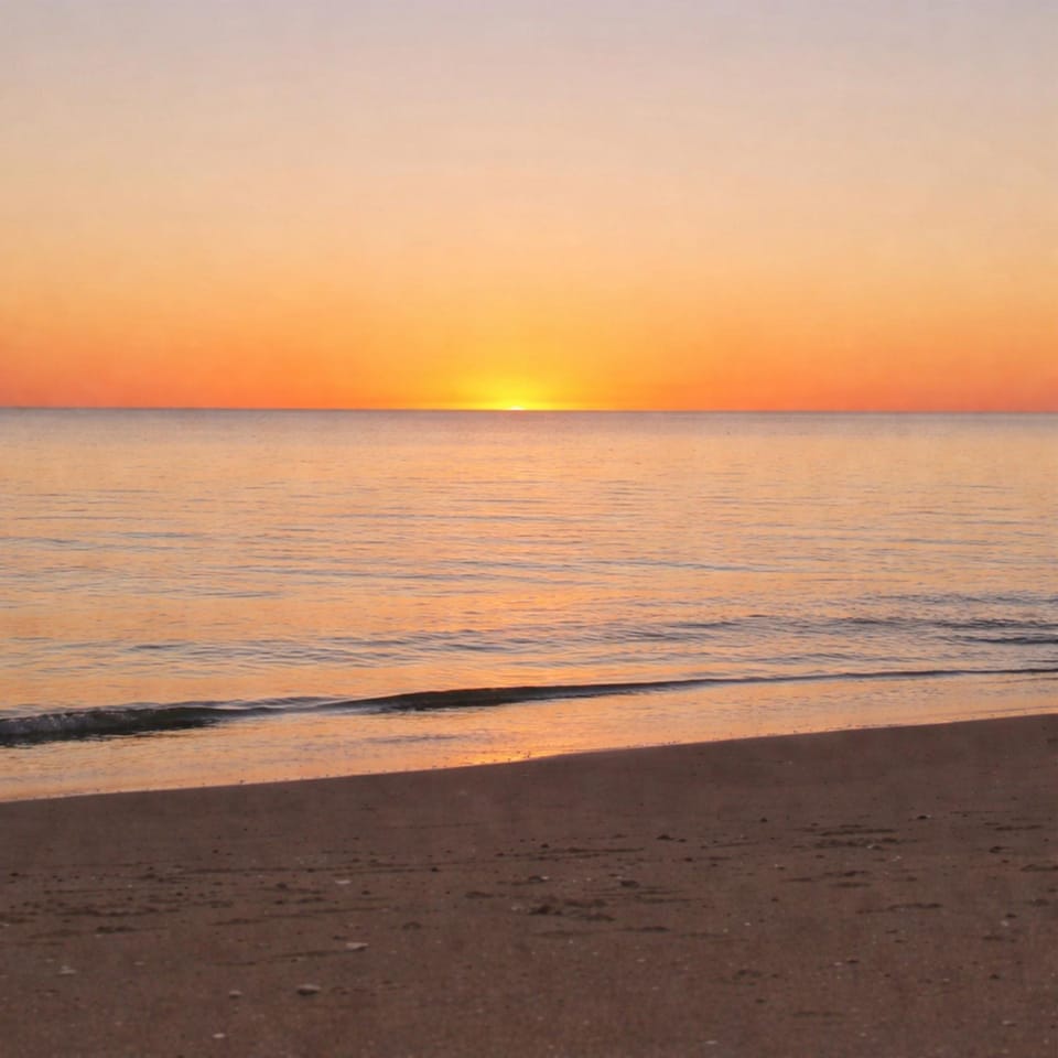 Nearby landmark, Natural landscape, Sea view, Sunset