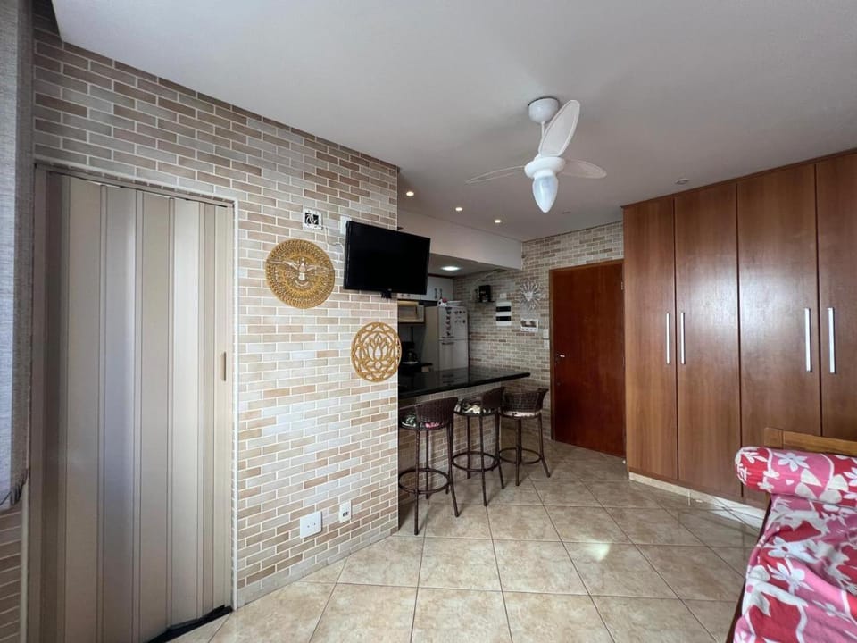 Flat pé na areia Boqueirão Canto do Forte Apartment in State of São Paulo