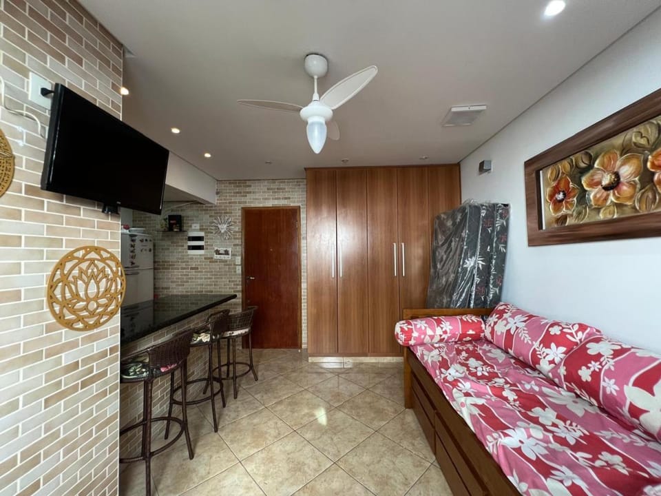 Flat pé na areia Boqueirão Canto do Forte Apartment in State of São Paulo