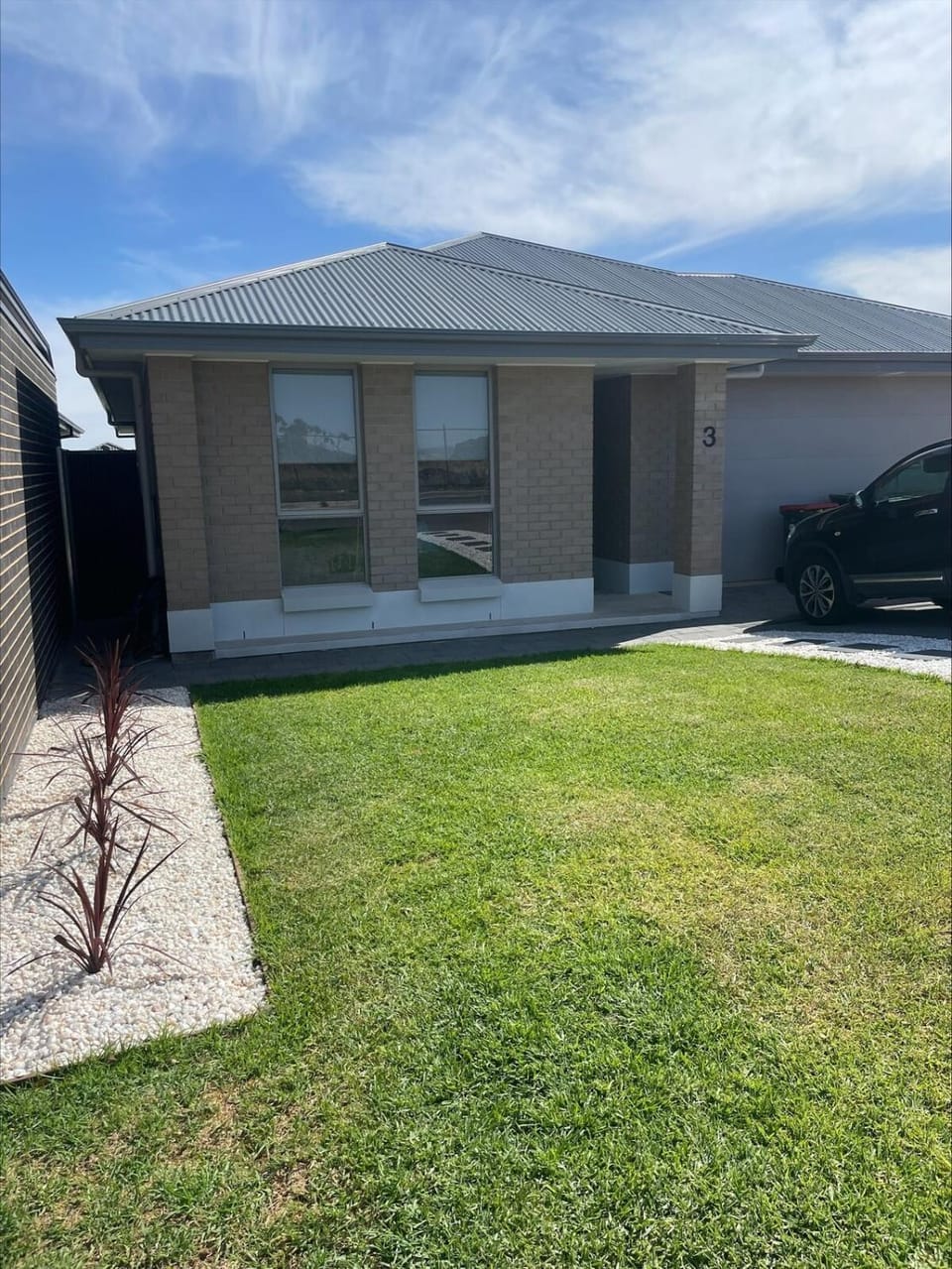 Property building, Spring, Garden