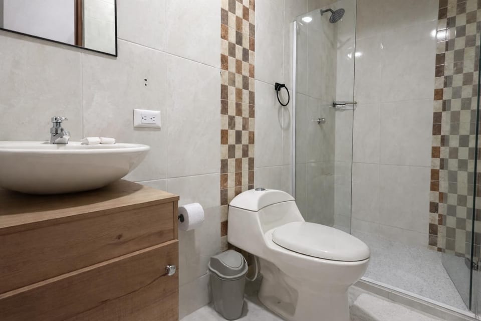 Shower, Toilet, Bathroom, Bath, bidet, towels