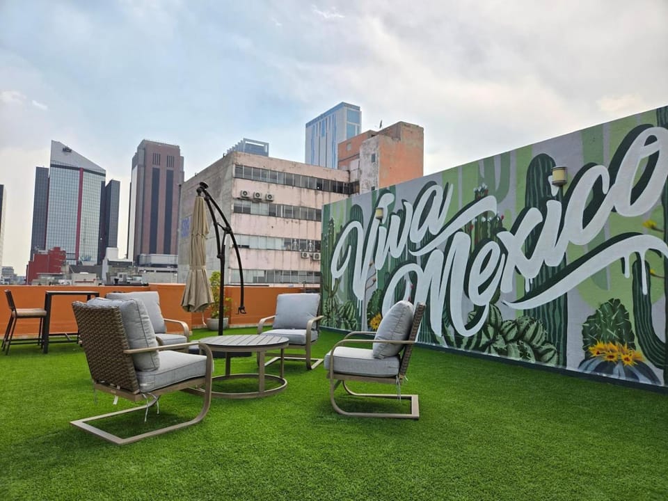 Private Rooftop by Reforma Ave 2BR Parking Apartment in Mexico City