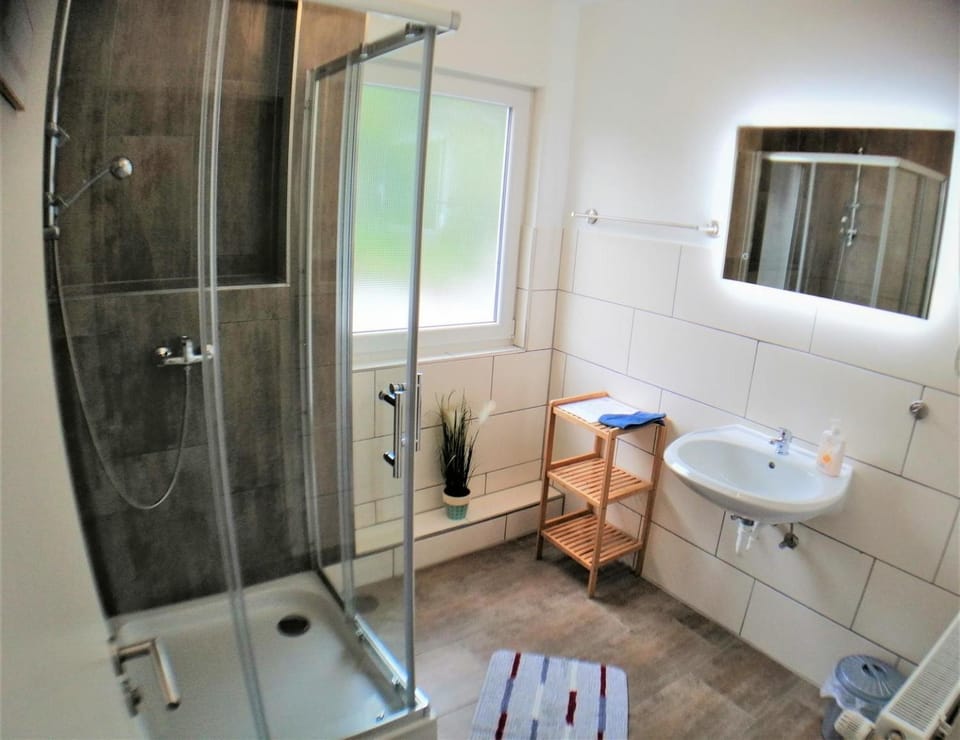Bathroom, Living room
