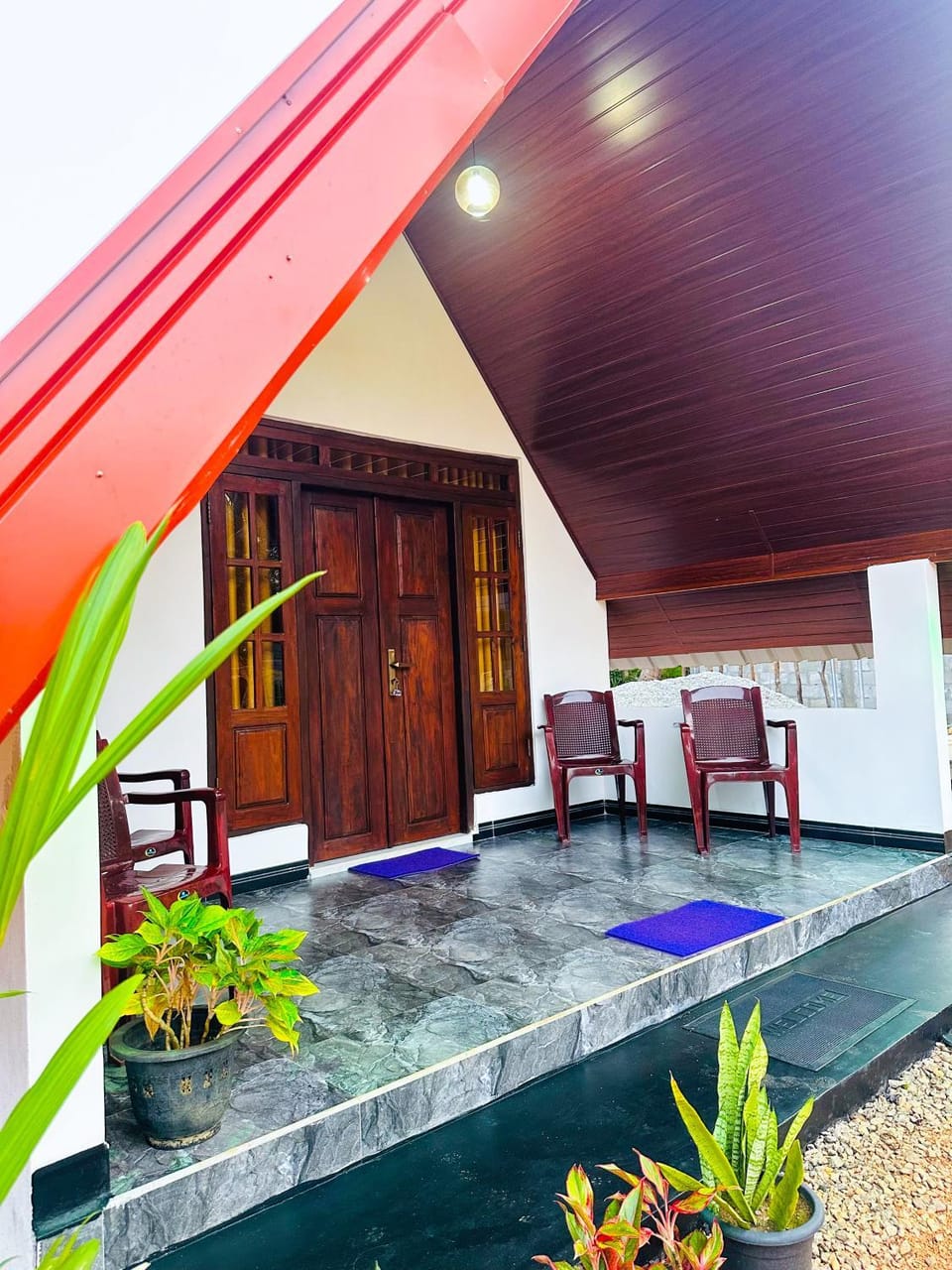 Patio, Day, Natural landscape