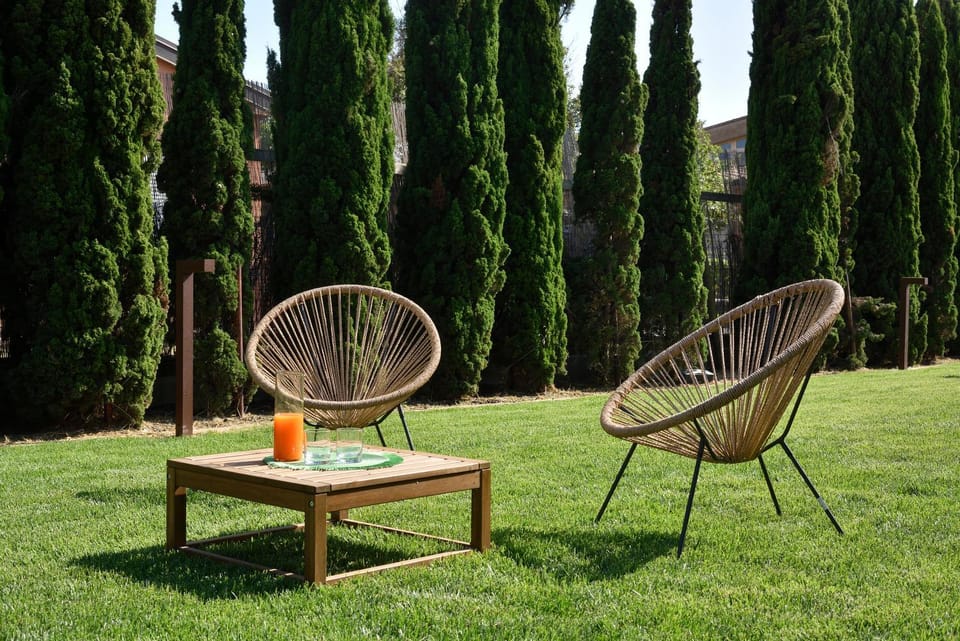 Spring, Day, Natural landscape, Summer, Garden, Garden view, sunbed