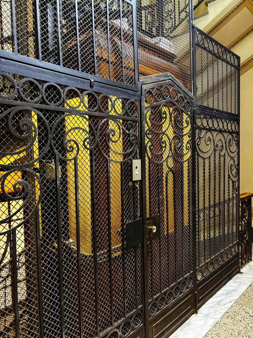 Property building, elevator