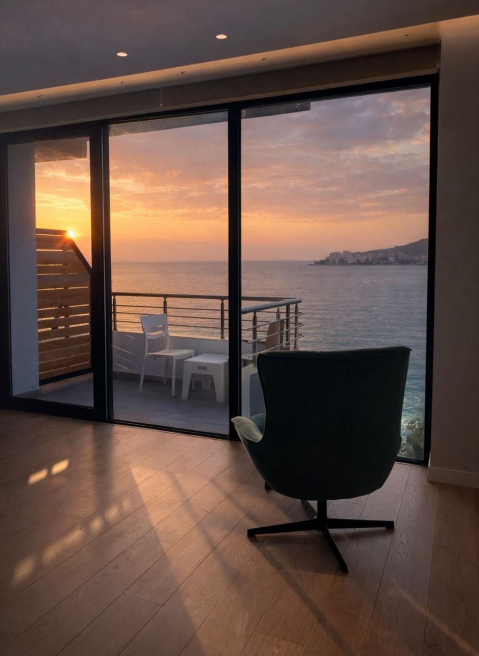 Sea view, Sunset