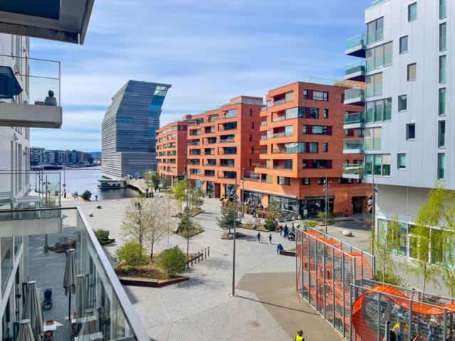 Eksklusiv leilighet med fin takterrasse i Bjørvika Apartment in Oslo