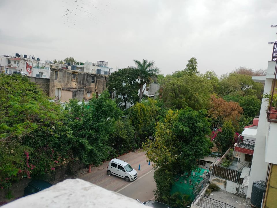 Vintage apartment Quite Breezy Terrace two bedroom apartment with WiFi Apartment in New Delhi