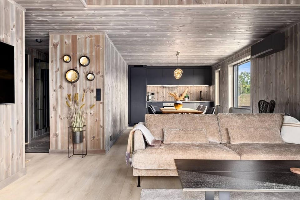 New and great cabin at the foot of Norefjell Cabin in Viken, Norway