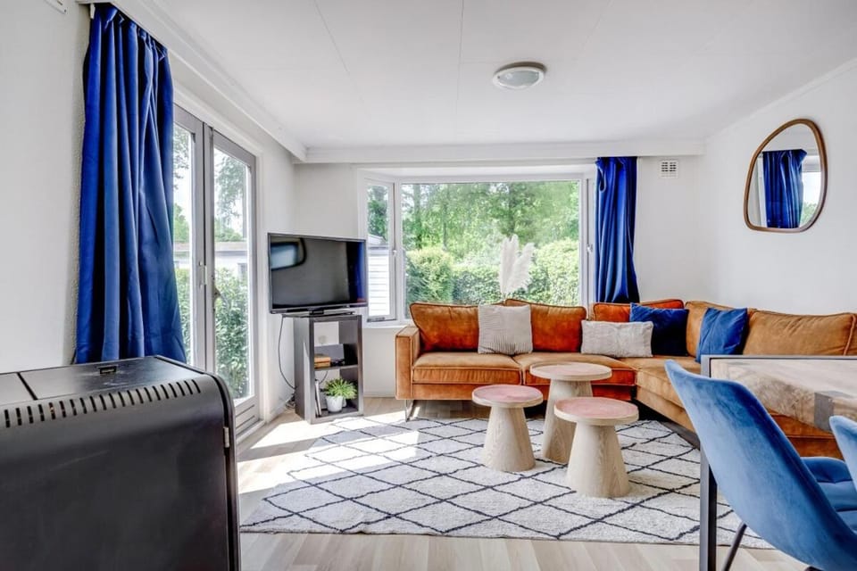 Chalet op de Veluwe met sfeervolle Pelletkachel Chalet in Putten