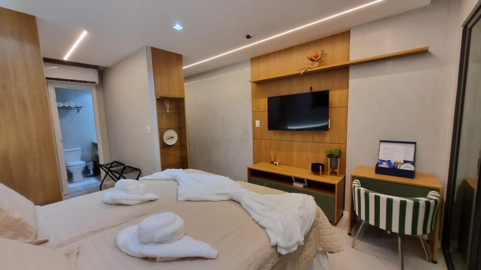 Bed, TV and multimedia