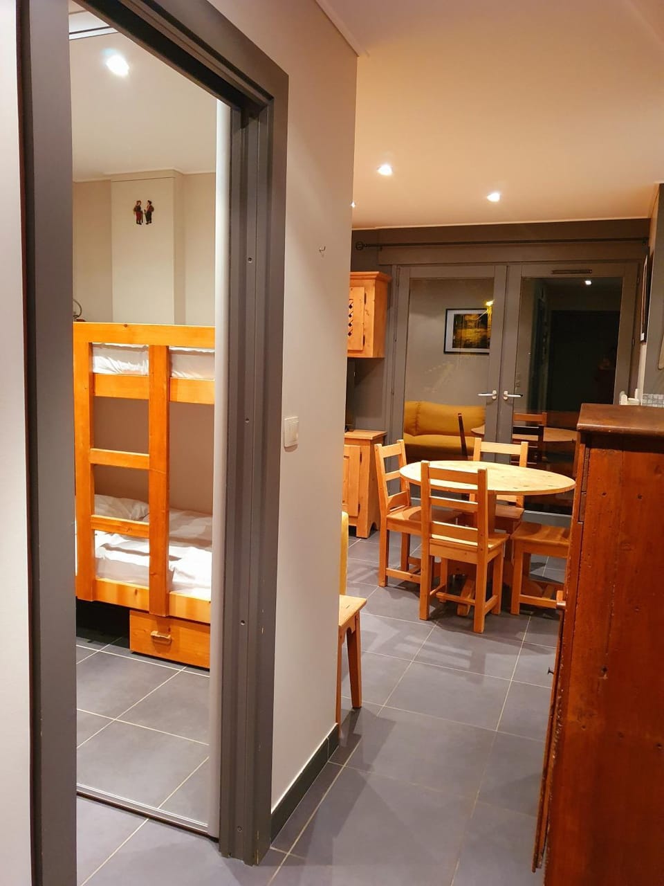 Property building, Living room, Bedroom