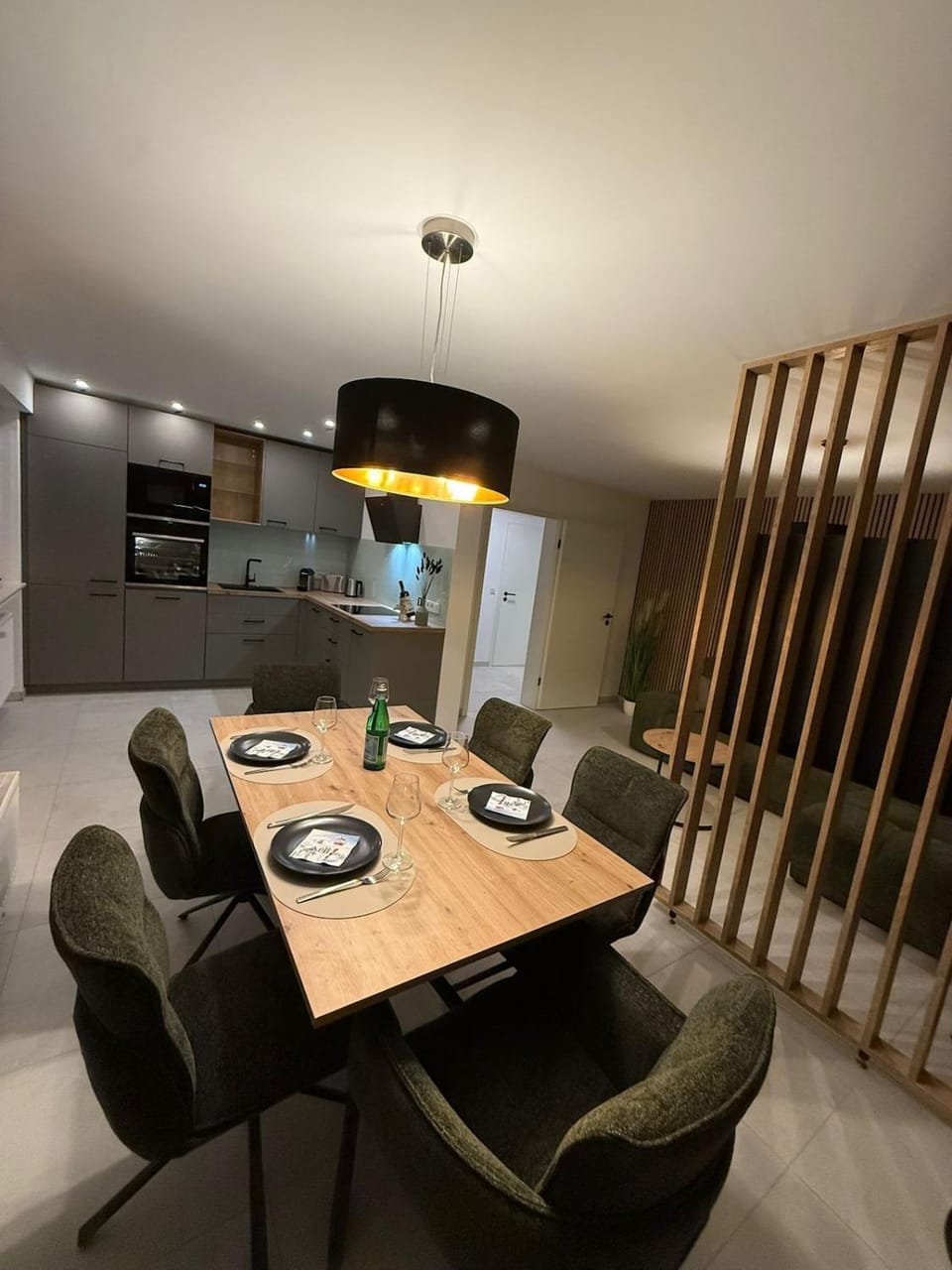 Kitchen or kitchenette, stove, kitchen