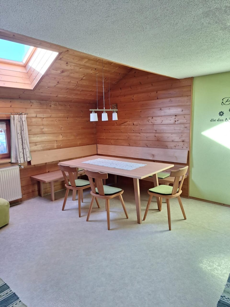 Dining area