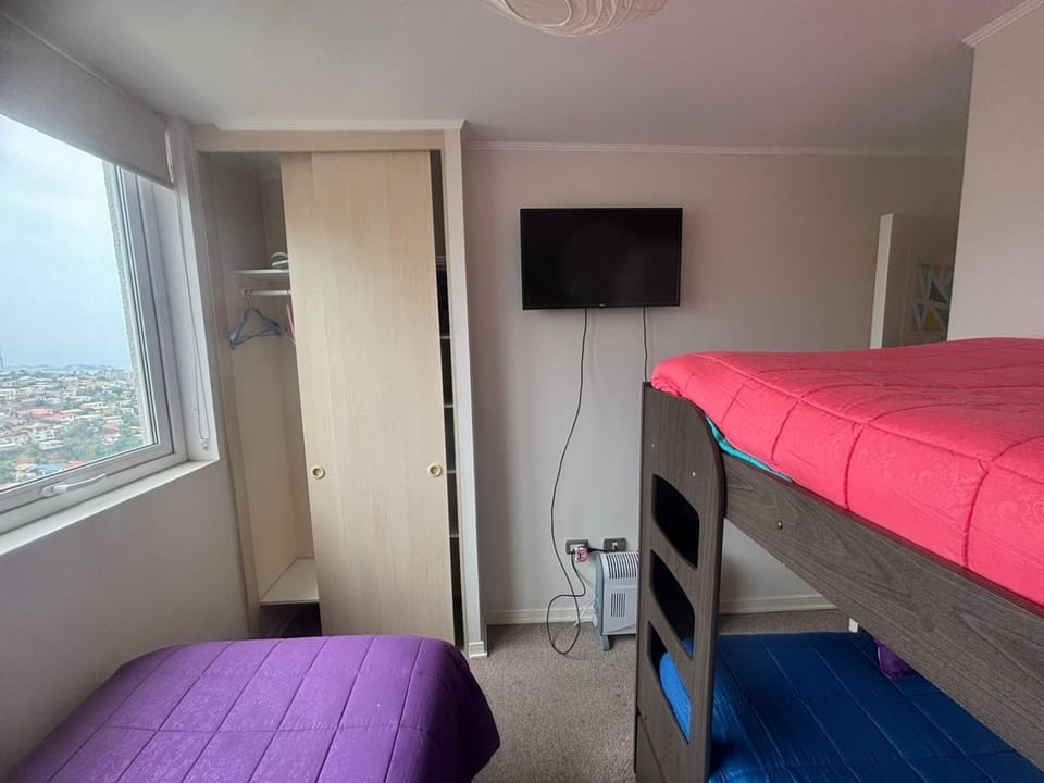 Departamento Viña del Mar, 2 dormitorios, full equipado para 5 personas Apartment in Vina del Mar