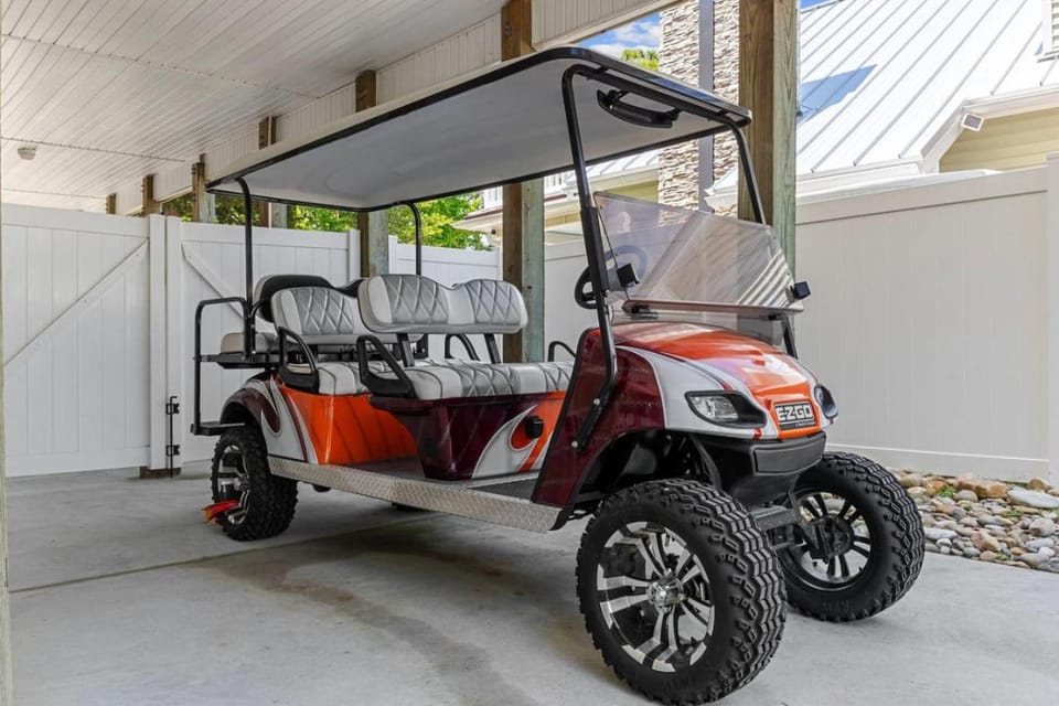 Pet-friendly FAVE! Heated Pool, Hot Tub& Golf Cart House in North Myrtle Beach