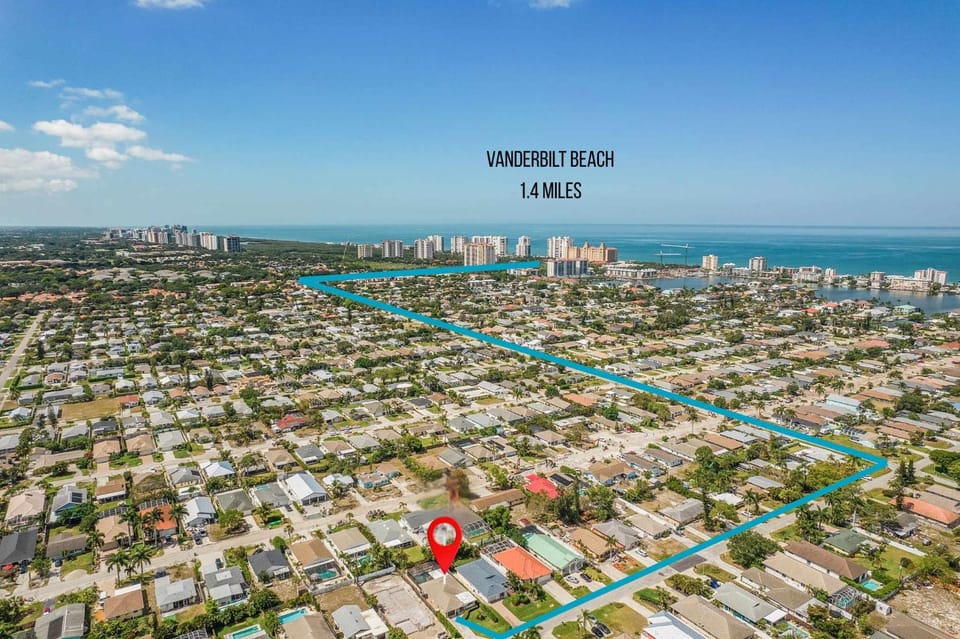 Coastal Naples Getaway with Heated Pool House in Naples Park