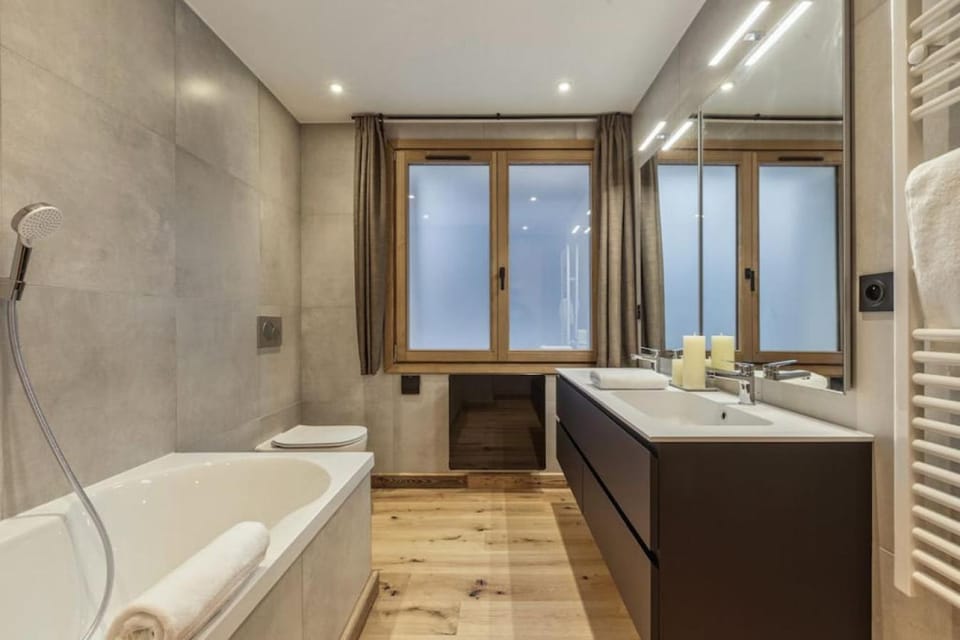 Jacaranda1 Sublime 8pax 100m2 Vue MtBlanc Central Parking Apartment in Chamonix