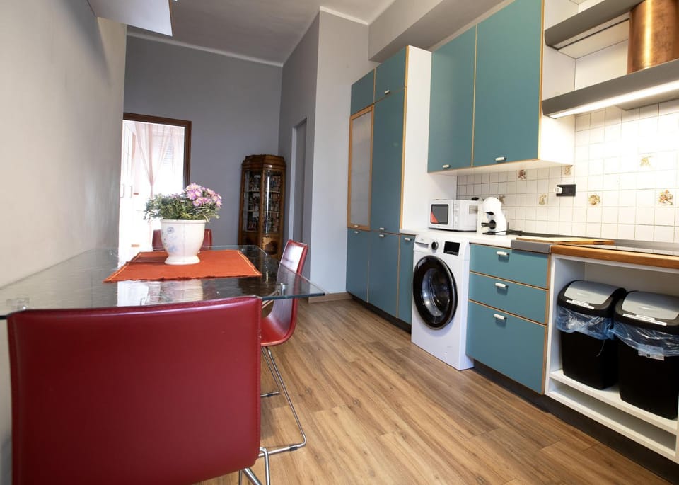 Living room, kitchen