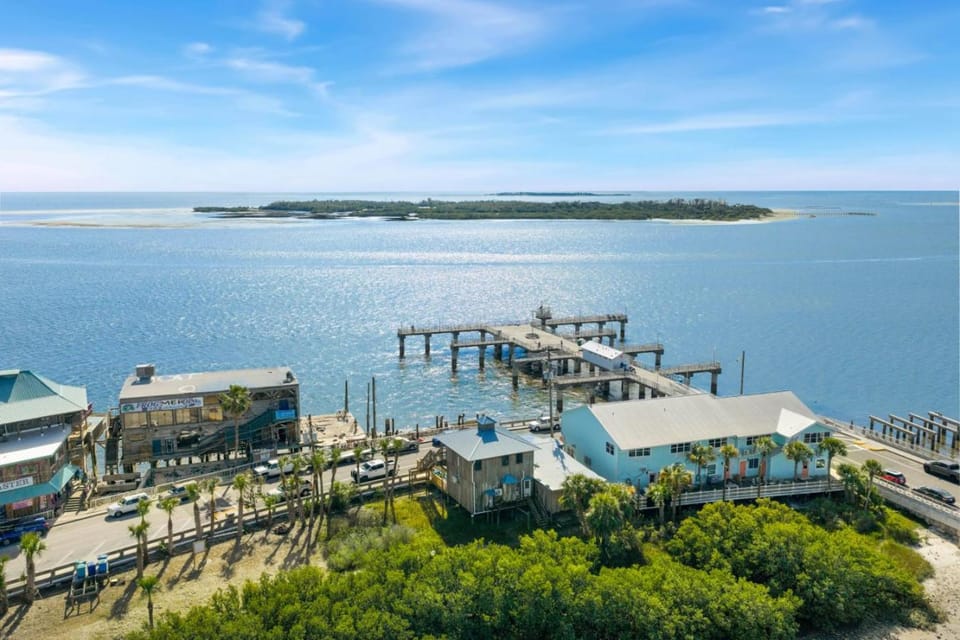 Sunset over the Gulf Apartment in Cedar Key