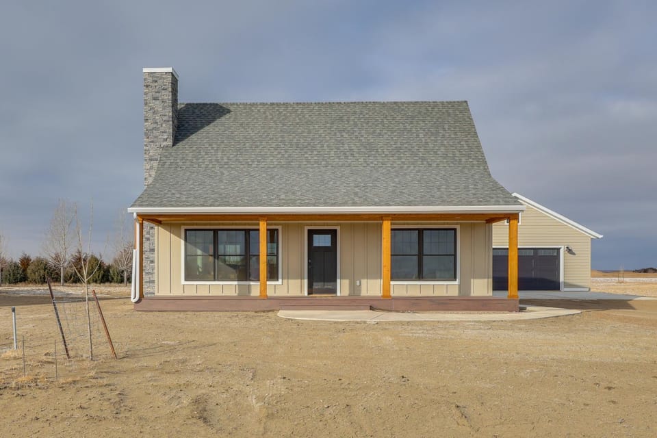 Ultimate Outdoor Getaway Near Fishing at Cow Creek House in South Dakota