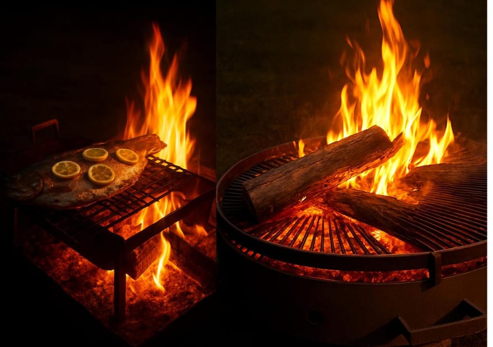 BBQ facilities, Kitchen or kitchenette, stove