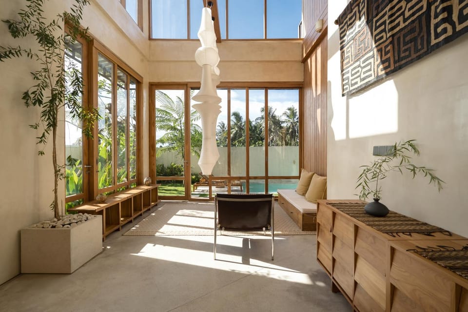 View (from property/room), Living room, Seating area, Garden view