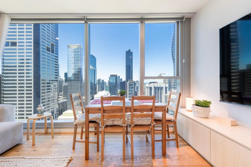 Sky-High Serenity at The Fifth Apartment in Melbourne